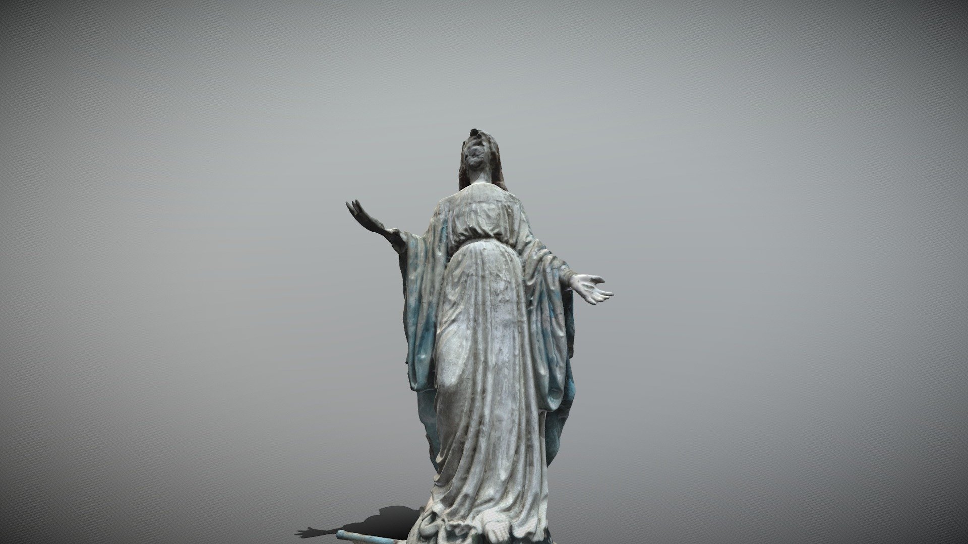 Virgen V3 modelo texturizado