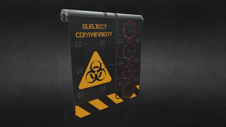 Rust - Garage Door 3D Model