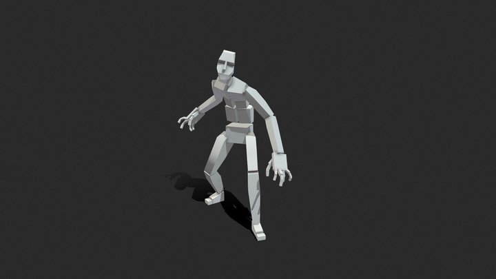 3 Zombie 3D Model