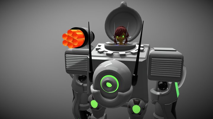 Jawhead 3D Model