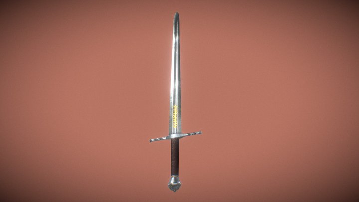 Rebel Guardsman Knight sword 3D Model