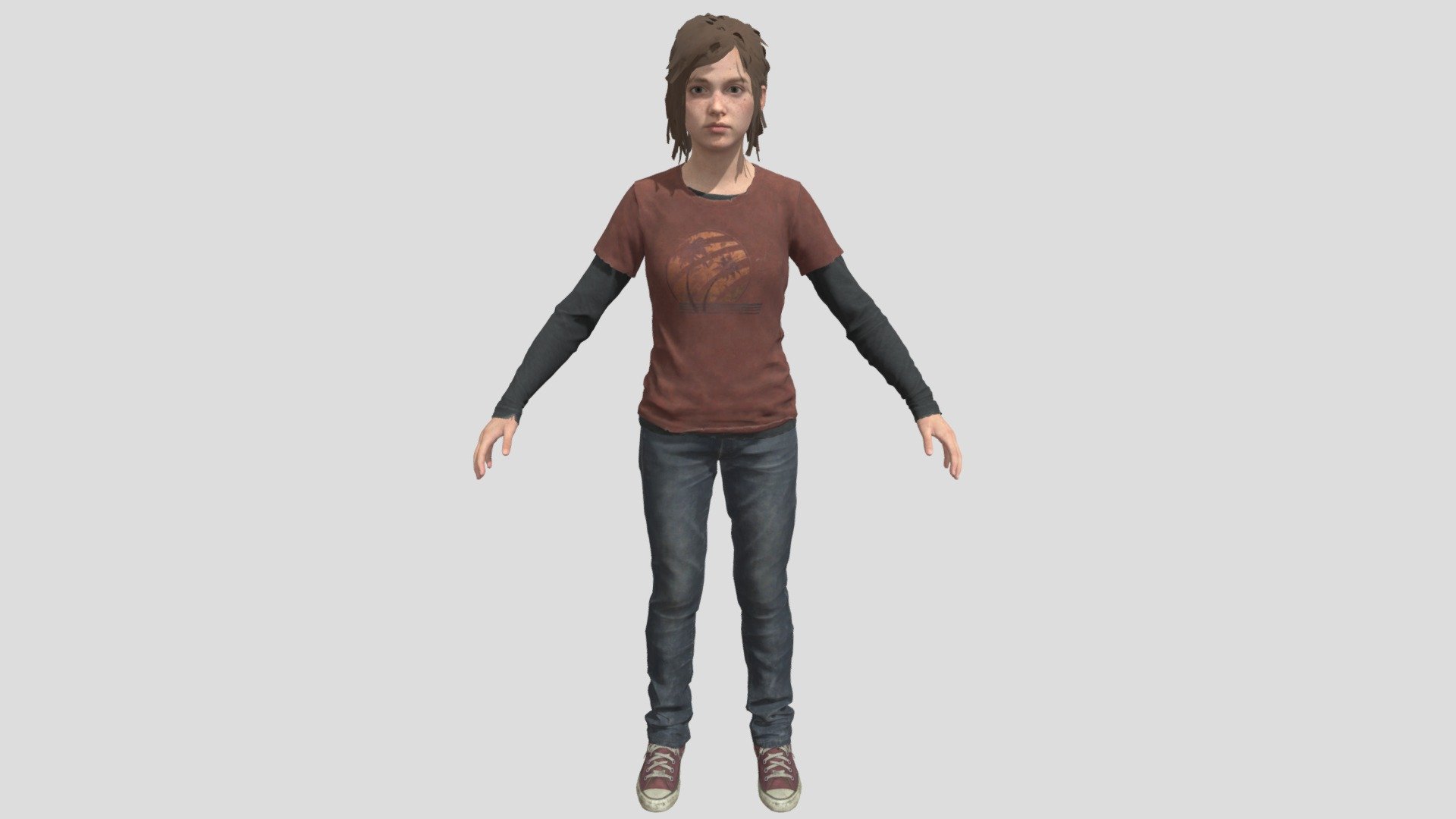 The Last Of Us 2: Young Ellie - Download Free 3D model by EWTube0  (@EWTube0) [7ebba24]