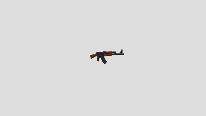 AK-47 3D Model