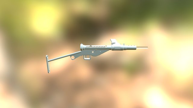 Project 3: Sten gun MK II 3D Model