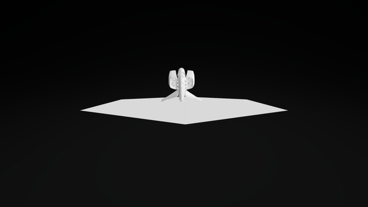 Stinger Droship 3D Model