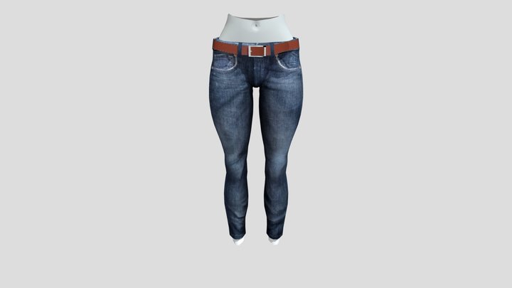 Bottoms Pants 3D Model