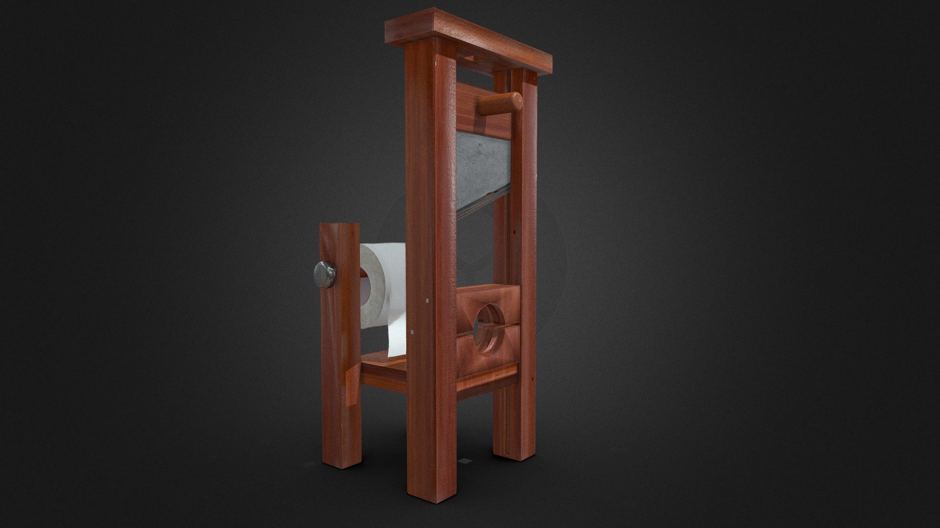 For toilet paper
