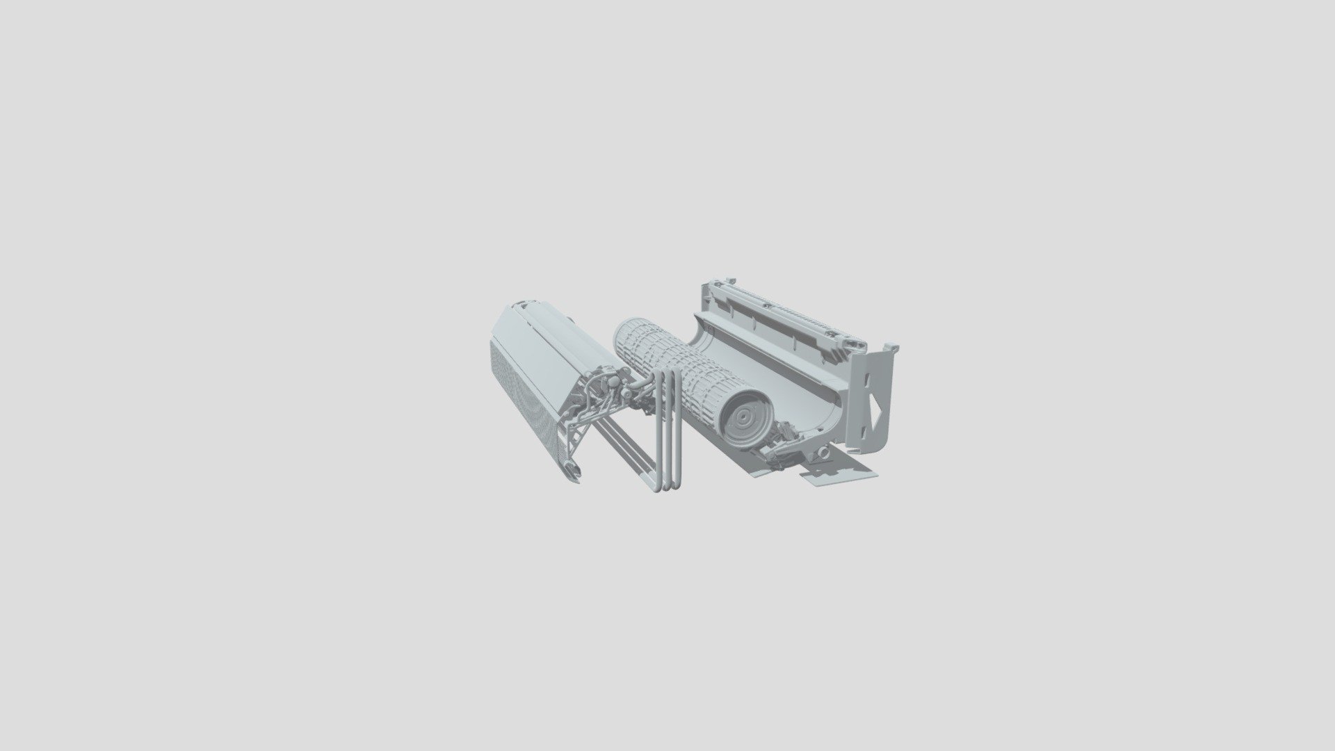 Exploded laser printer toner cartridge - 3D model by AMR-MCM [7ebd89b ...