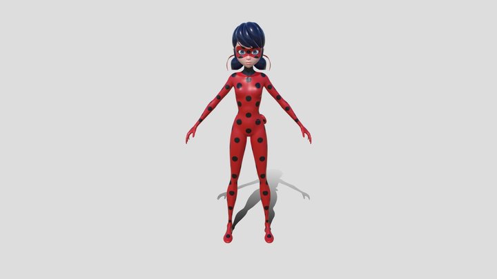 Ladybug (Broken Model, See description) 3D Model