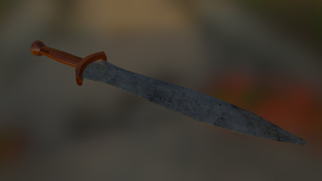 Lakonian Short Sword 3D Model