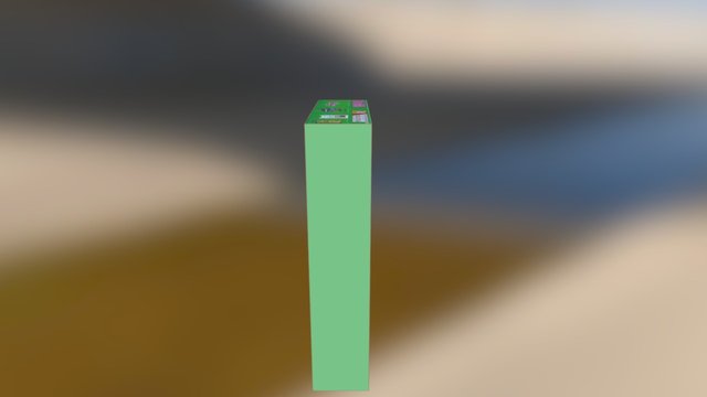 Newton's Apples - Cereal Box 3D Model