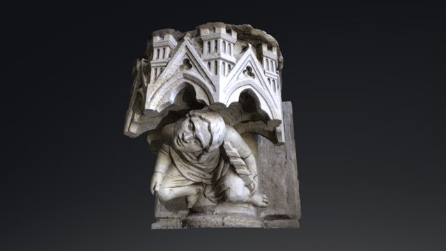 cathédrale d'Amiens - 004 3D Model