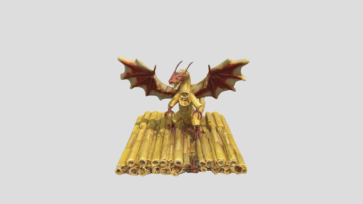 Dragon cannelloni 3D Model