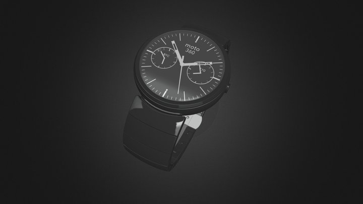 Moto360 3D Model