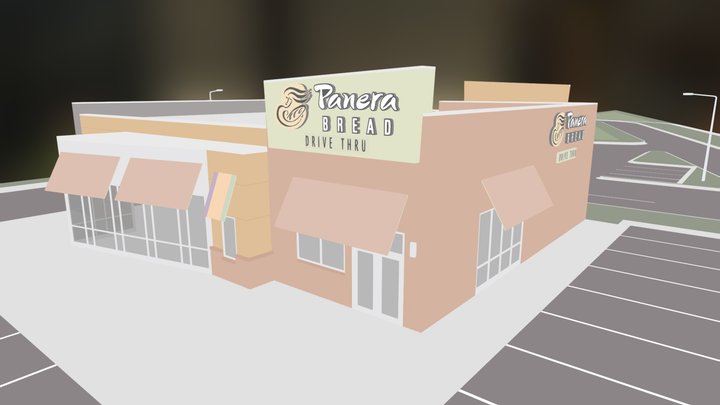 Panera Bread 3D Model