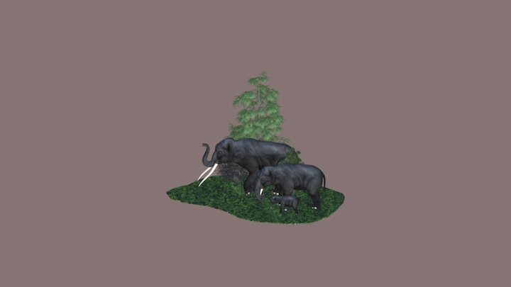 Mastodont 3D Model