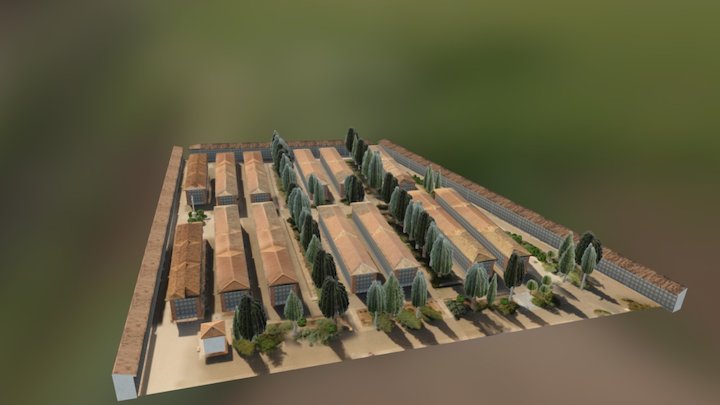 Cementery 3D Model