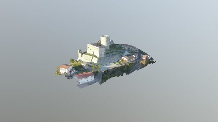 Norman Castle, Malvito, Calabria 3D Model