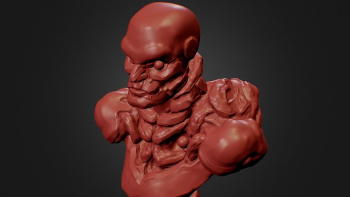 Cyborg Buddy 3D Model