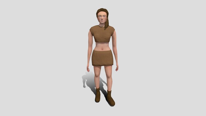 The Lone Adventurer 3D Model