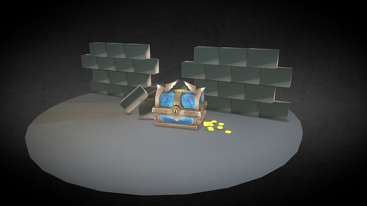 Mistic Chest 3D Model