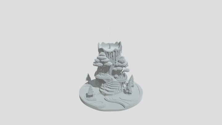 candle 3D Model