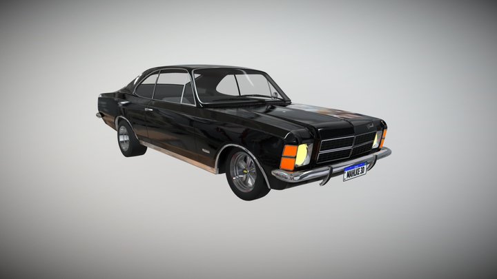 CHEVROLET OPALA BRASILEIRO 3D Model