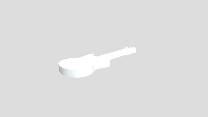 Guitar - Part 1 3D Model