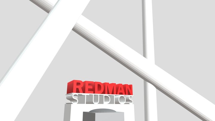 Redman Studios Logo Remake 3D Model