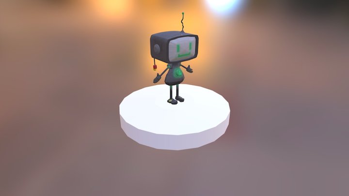 TV BOY 3D Model