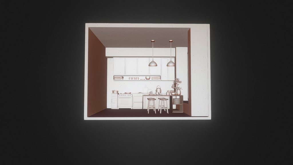 Simple kitchen
