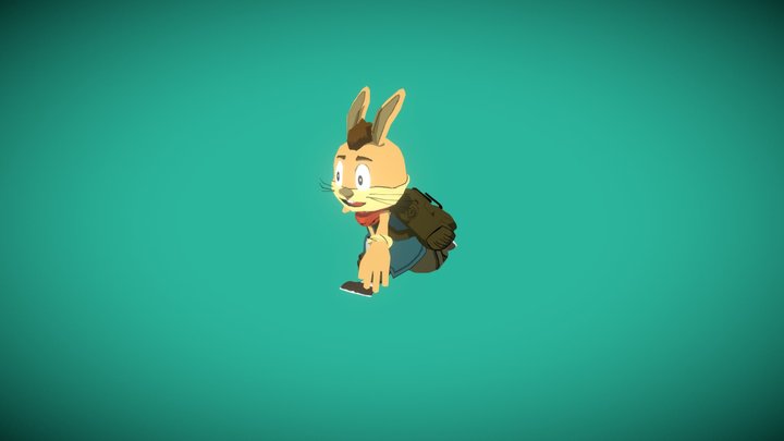 Kyuchi The Hare 3D Model