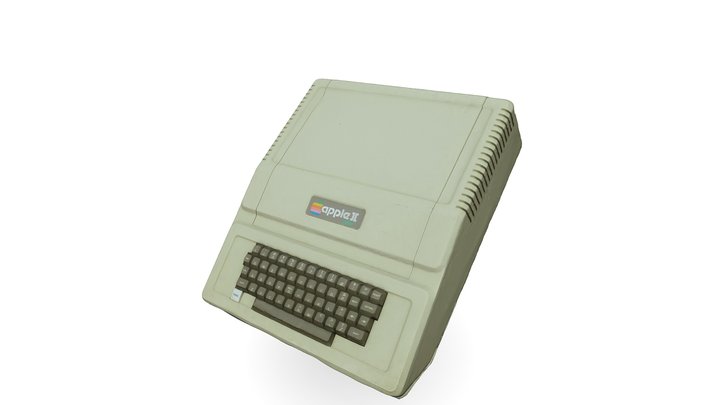 Apple II 3D Model