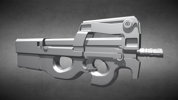 P90 3D Model