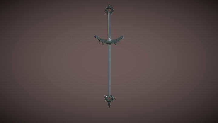 épée de Nox, le Xélor (Wakfu) 3D Model