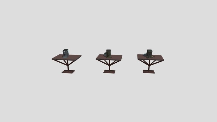 кофемашина 3D Model