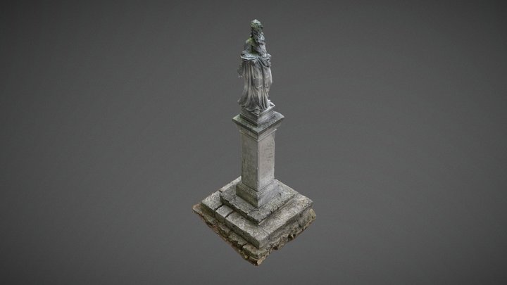 Statua św. Pawła 3D Model