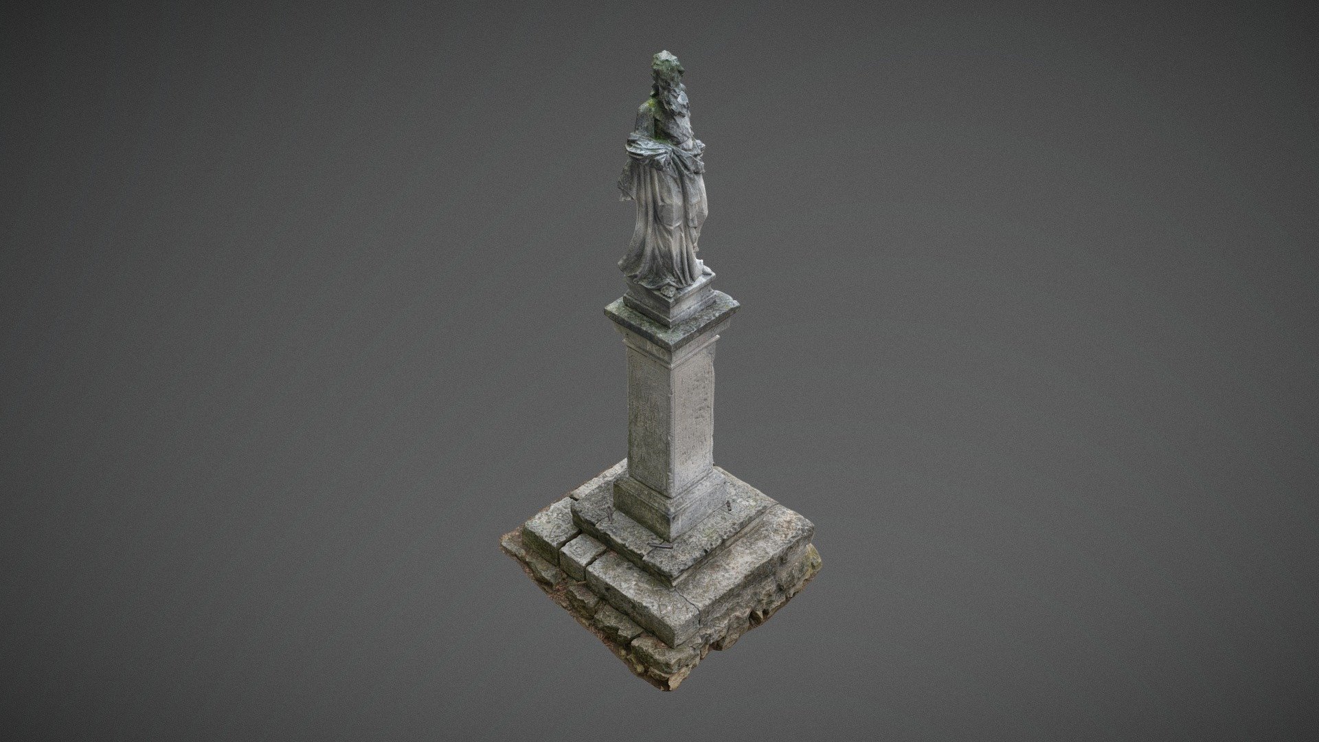 Statua św. Pawła — Sketchfab embed 3D viewer