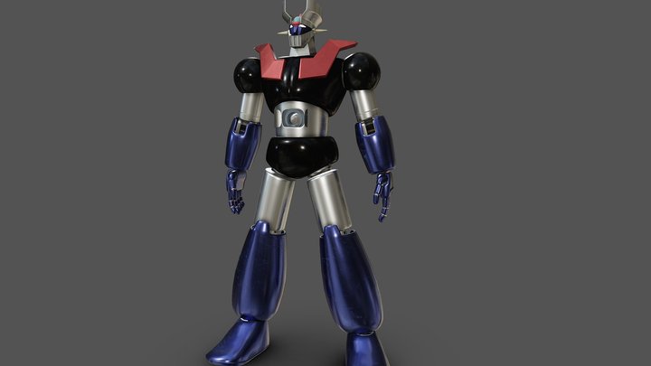 Mazinger Z - 3D model by chuckcg [7ec8fc4] - Sketchfab