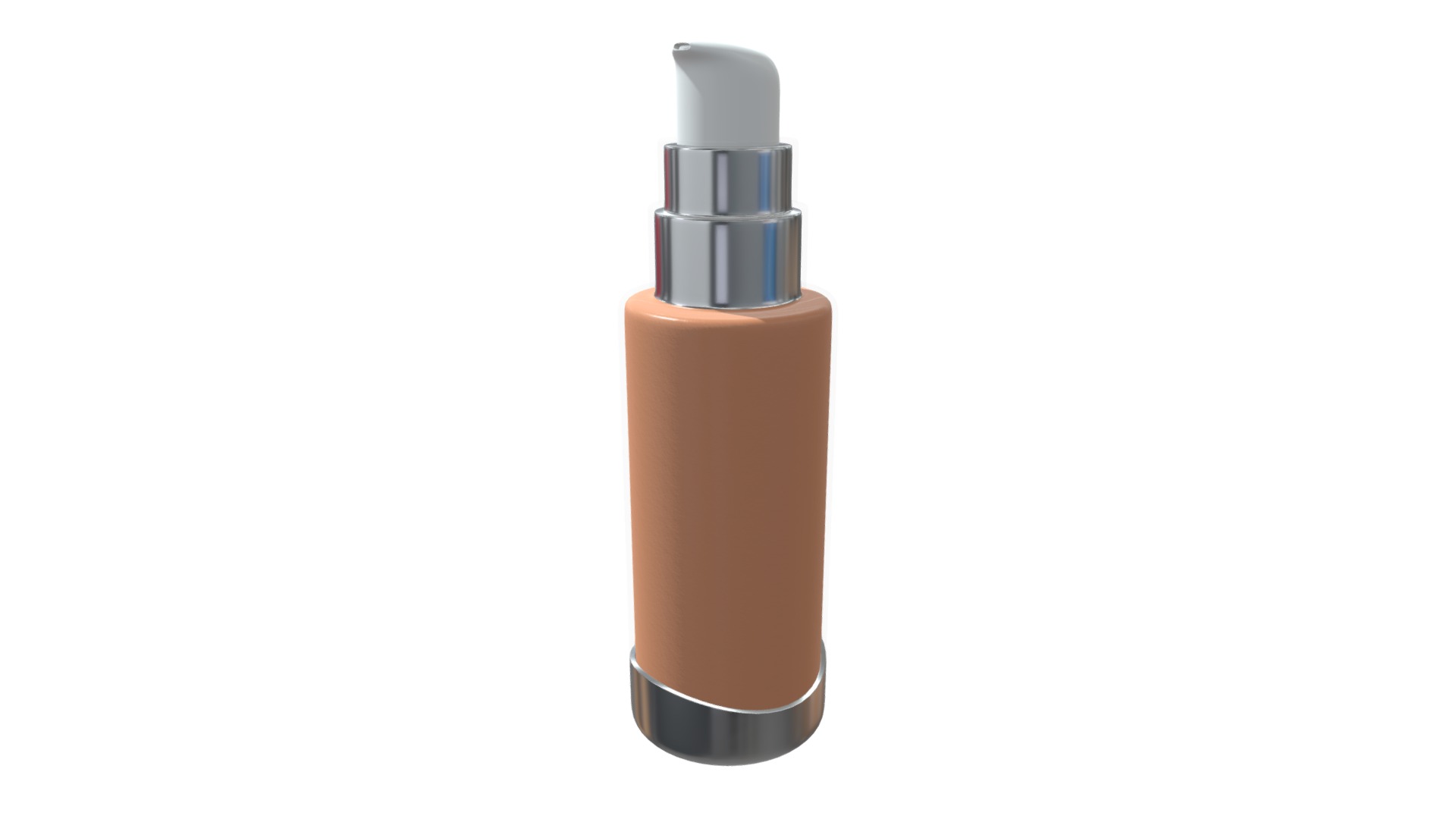 3D model tonal crem - This is a 3D model of the tonal crem. The 3D model is about a close-up of a bottle with Willis Tower in the background.