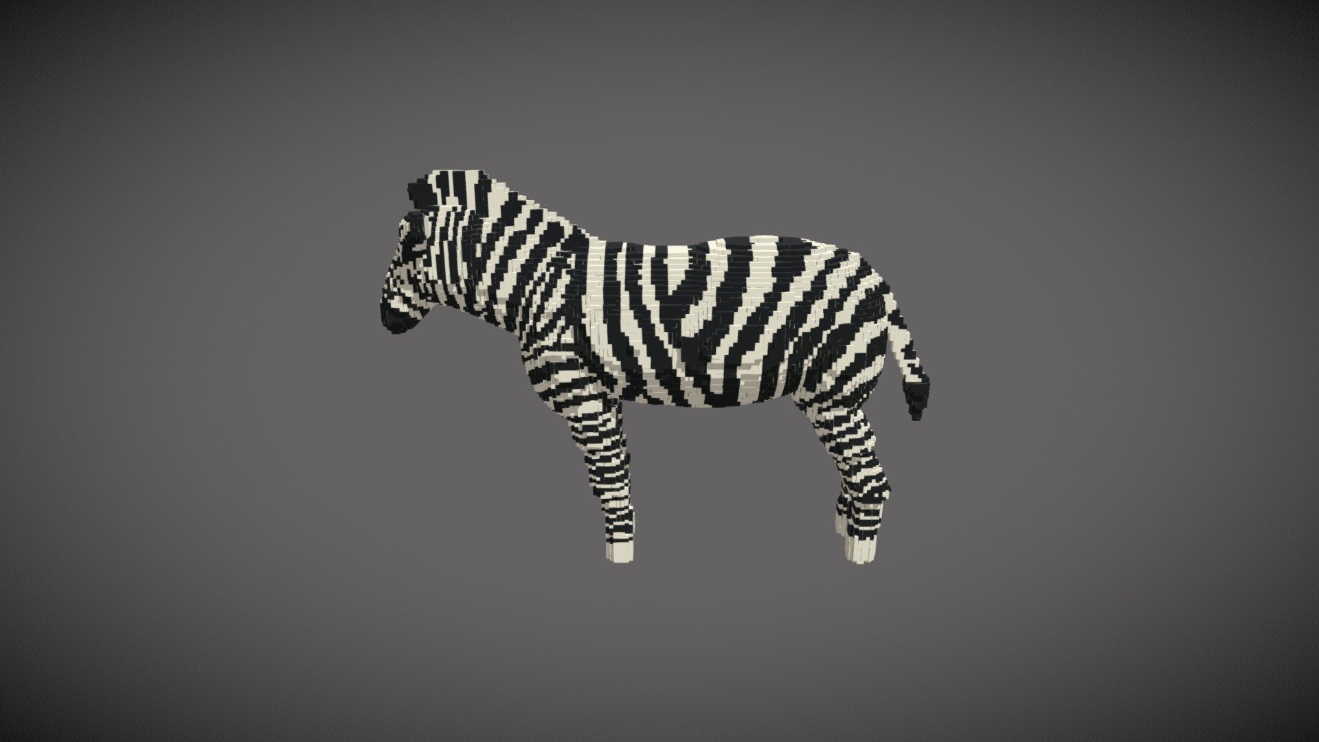 Safari Zebra Disneyland Jungle Cruise Animal - 3D model by Electro3d ...