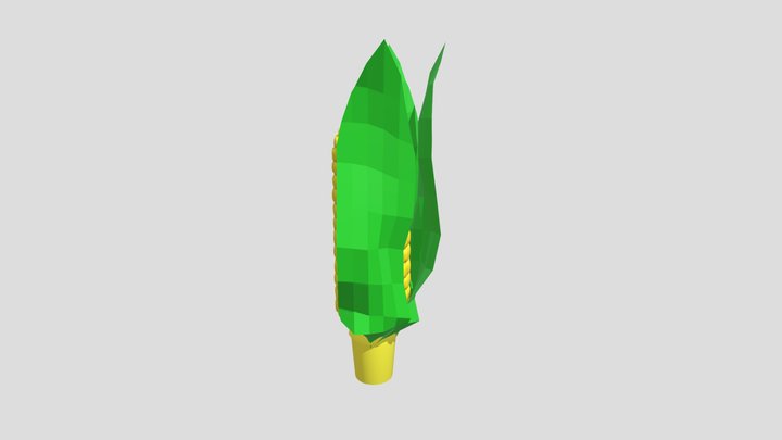 Finished Corn 3D Model