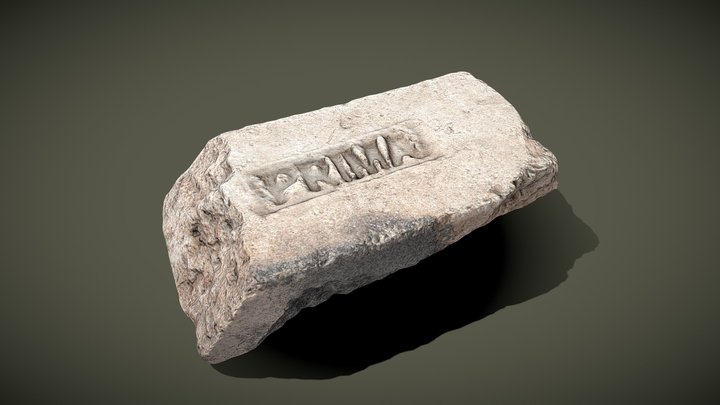 Brick low poly 3D Model