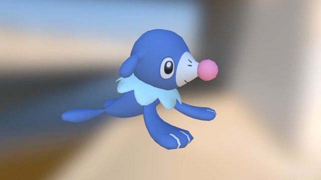 Popplio (Pokemon Sun & Moon) 3D Model