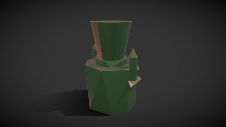 He's a chef now 3D Model