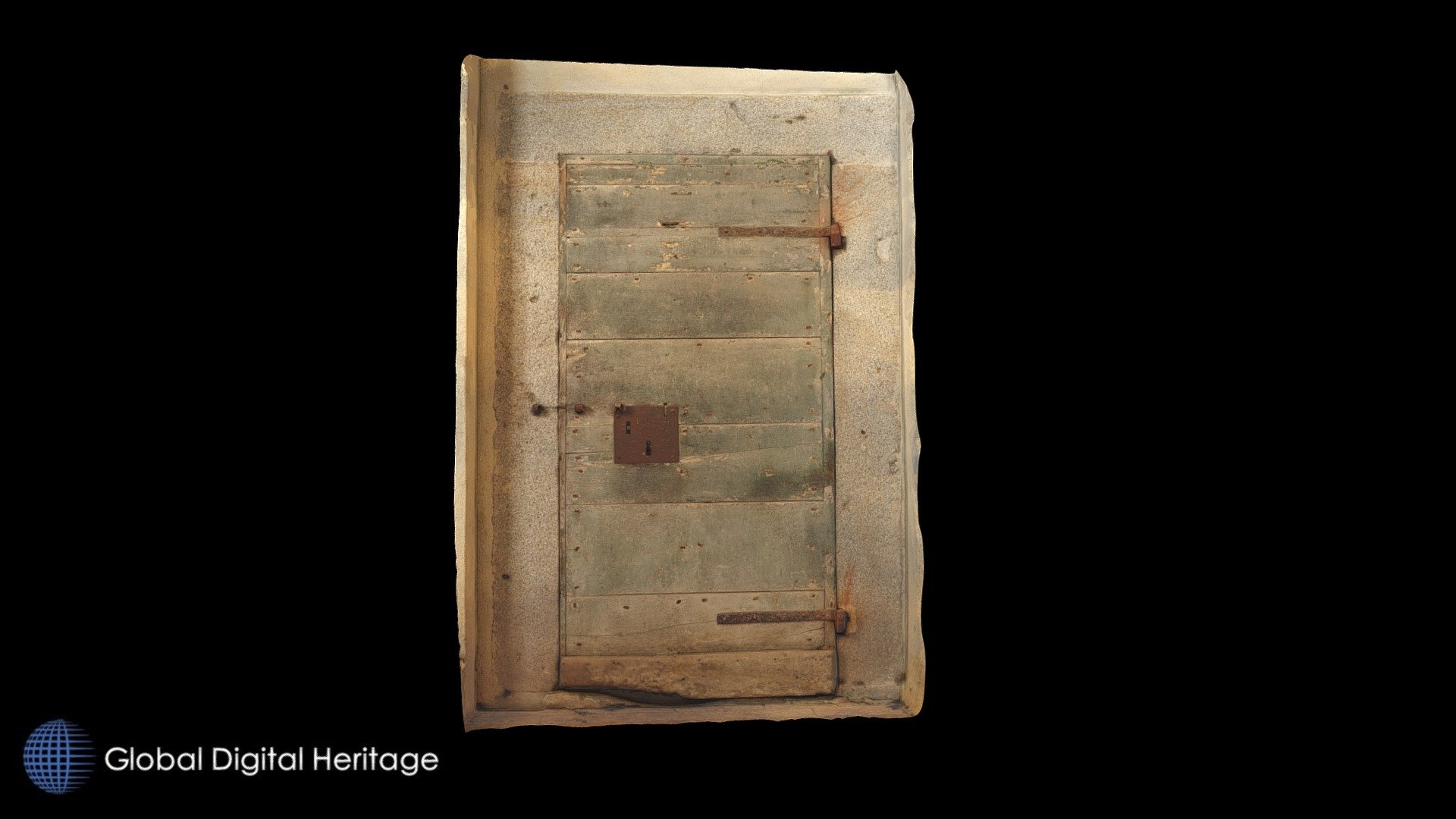 Medieval Door, Aldobrandeschi Castle. Arcidosso