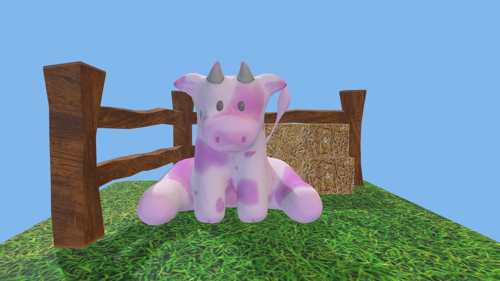 Moomi the Strawberry Cow