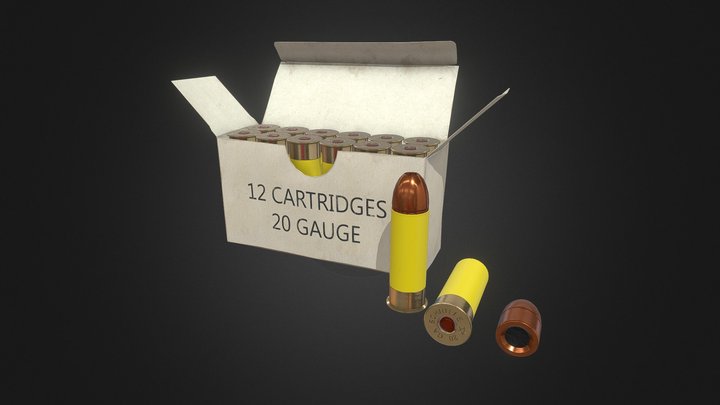 20 gauge 3D Model