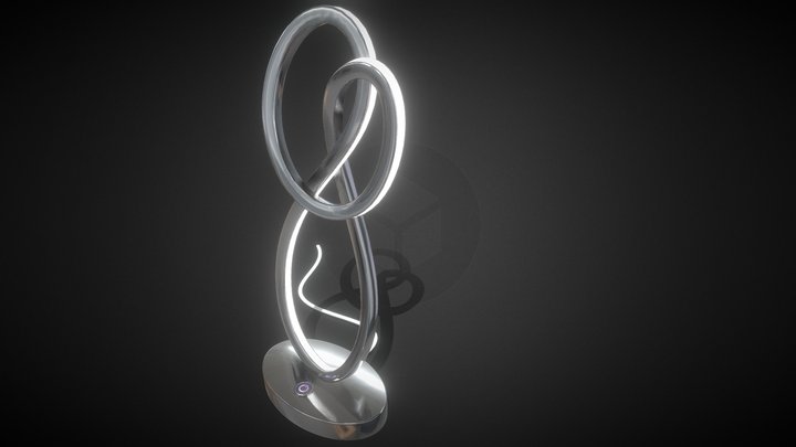 LED table lamp 3D Model