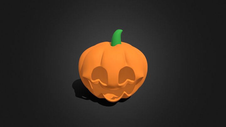 Halloween pumpkin 3D Model
